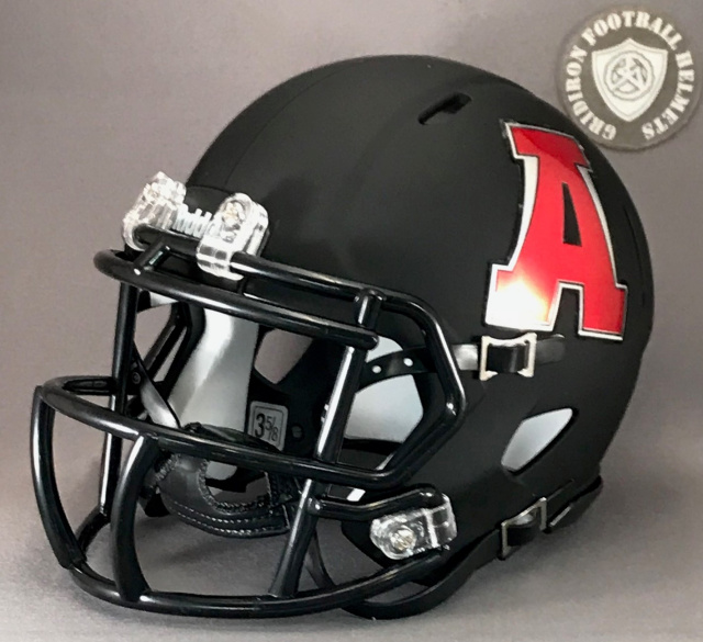 Alexander Cougars HS 2017-2018-2019 (GA) Matte Black Chrome Decals 